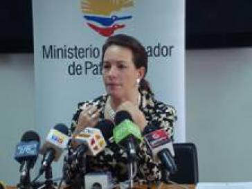 Wirbt um Unterstützung: Ministerin Espinosa