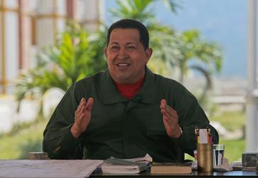 Auf der Seite der arabischen Massen: Hugo Chávez Hugo Chávez