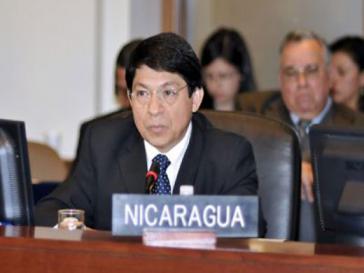 Nicaraguas Botschafter bei der OAS, Denis Moncada