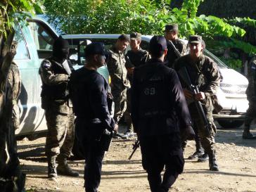 Polizei- und Militäroperation in Bajo Aguán