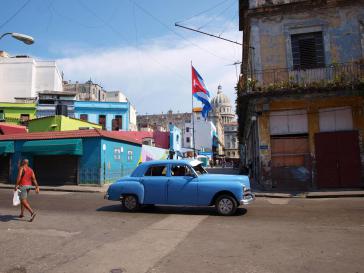 Auto in Kubas Hauptstadt Havanna