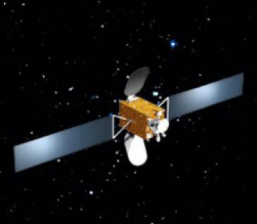 Modellbild des geplanten Satelliten