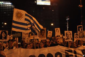 Später Erfolg: Demonstration für die Bestrafung der Verbrechen der Diktatur (Mai 2009)