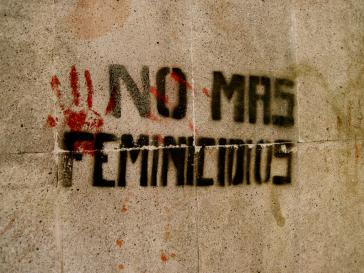 Graffiti gegen Frauenmorde in Mexiko