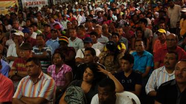 Treffen von Mitglieder der "Marcha Patriótica" in der Stadt Barranquilla Treffen von Mitglieder der "Marcha Patriótica" in der Stadt Barranquilla