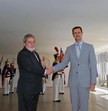 Brasiliens Ex-Präsident Da Silva und Assad