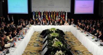 Treffen der Außen- und Wirtschaftsminister der Mercosur-Länder am Donnerstagabend in Brasília