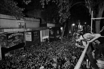 Konzert der Toten Hosen in der Innenstadt von Buenos Aires im Jahr 2009