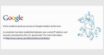 Für Kuba gesperrt: Google