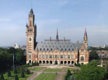 Sitz des IGH in Den Haag