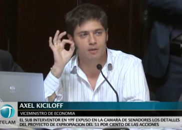 Vize-Minister Kicillof in Debatte mit Oppositionellen Vize-Minister Kicillof in Debatte mit Oppositionellen