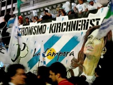 Siegesfeier nach den Präsidentschaftswahlen im Oktober 2011: "Kirchneristischer Peronismus".