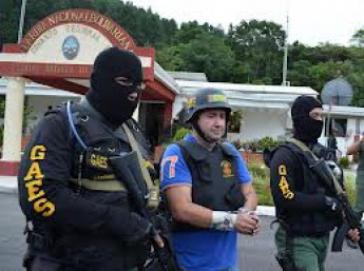 Daniel "El Loco" Barrera nach seiner Festnahme in Venezuela