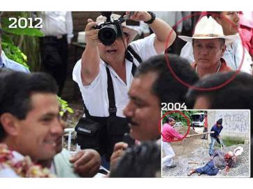 Enrique Peña Nieto feiert mit Schlägern
