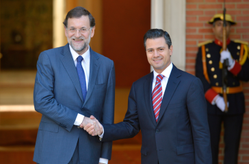 Rajoy und Peña Nieto in Madrid