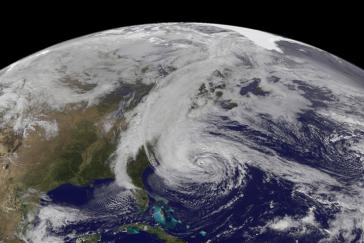 Sturmtief "Sandy" über der Karibik
