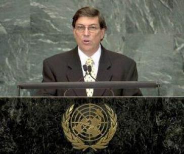 Bruno Rodríguez, amtierender Präsident der CELAC und Außenminister von Kuba.