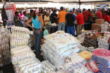 Venezolanischer Markt. Venezolanischer Markt.