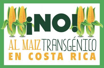 "Nein zum transgenen Mais in Costa Rica" Nein zum gentech Mais in Costa Rica