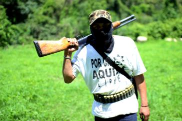 Paramilitärischer Selbstschutz: Mitglied einer Bürgerwehr in Michoacán