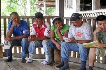 Erwarten eine Antwort der Regierung auf ihre Vorschläge: Bauern in Catatumbo