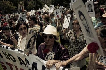 Angehörige von Verschwundenen demonstrieren gegen Straflosigkeit