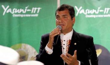 Ecuadors Präsident Rafael Correa Ecuadors Präsident Rafael Correa
