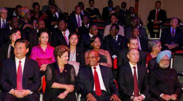 Staatschefs der BRICS-Staaten in Durban Staatschefs der BRICS-Staaten in Durban