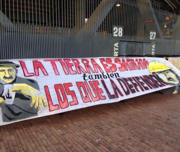 "Die Erde ist heilig – auch die, welche sie verteidigen": La Guardia (Santa Fe, Bogotá)