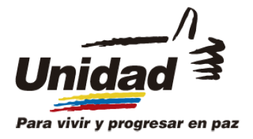 Logo des Oppositionsbündnisses MUD
