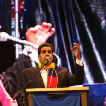 Präsident Maduro warnte vor einer "gefährlichen Rechten voller Hass und Intoleranz"