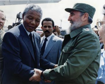 Nelson Mandela und Fidel Castro verband eine enge Freundschaft