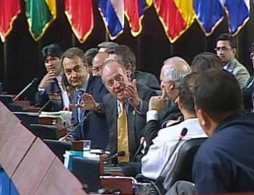 Auseinandersetzung zwischen dem spanischen König und Chávez 2007