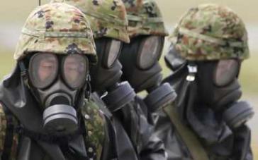 US-Soldaten bei der Erprobung chemischer Waffen