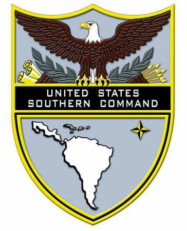 Emblem des Südkommando US-Streitkräfte (USSOUTHCOM)
