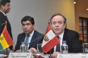 Boliviens Vizewirtschaftsminister Pablo Gúzman