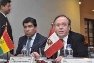 Boliviens Vizewirtschaftsminister Pablo Gúzman Boliviens Vizewirtschaftsminister Pablo Gúzman
