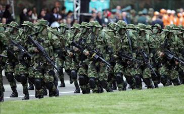 Soldaten der kolumbianischen Streitkräfte.