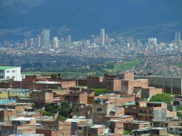 Ciudad Bolívar, ein Stadtteil von Bogotá