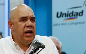 Der neue Generalsekretär des Oppositionsbündnisses MUD, Jesús "Chúo" Torrealba Der neue Generalsekretär des Oppositionsbündnisses MUD, Jesús "Chúo" Torrealba