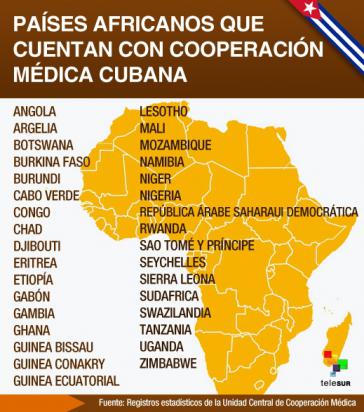 Kubanische Ärzte arbeiten in zahlreichen afrikanischen Ländern