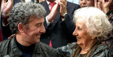 Estela de Carlotto und ihr Enkel Guido Estela de Carlotto und ihr Enkel Guido