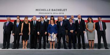 Chiles Kabinett für 2014-2018