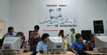 Internetcafe für Jugendliche in Kuba
