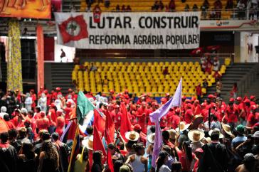 6. Kongress der Landlosenbewegung MST in Brasília