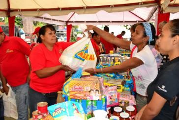 Ein staatlicher Lebensmittelmarkt (Mercal) in Caracas