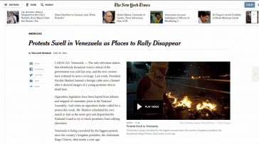 Screenshot des NYT-Artikels Screenshot des NYT-Artikels