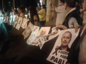 Demonstranten in Asunción fordern die Bestrafung der Täter