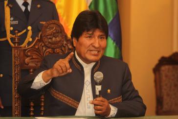 Boliviens Präsident Evo Morales