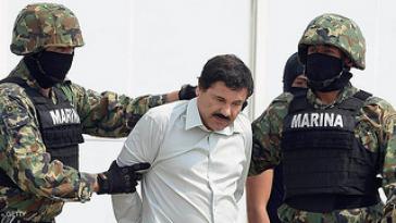Kartellboss "El Chapo" bei der Festnahme 2014 in Mexiko Kartellboss "El Chapo" bei der Festnahme 2014 in Mexiko